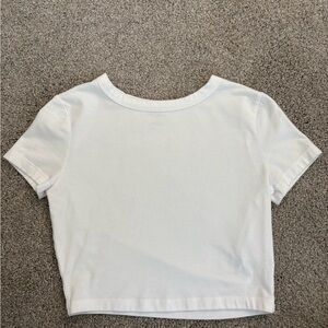 Wild Fable White Crop Top